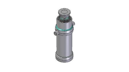 4048S - TELESCOPICKÝ CYLINDR STANDARD/KULIČKA 4 STUPNĚ ZDVIH 1950 PRŮMĚR 190