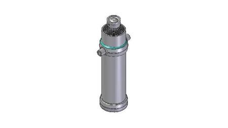 4064S - TELESCOPICKÝ CYLINDR STANDARD/KULIČKA 6 STUPŇŮ ZDVIH 3585 PRŮMĚR 190