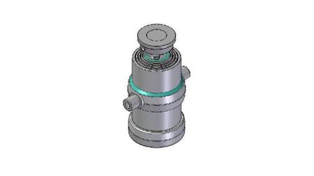 4081S - TELESCOPICKÝ CYLINDR STANDARD/KULIČKA 4 STUPNĚ ZDVIH 1190 PRŮMĚR 190