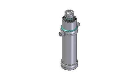 4091S - TELESCOPICKÝ CYLINDR STANDARD/KULIČKA 4 STUPNĚ ZDVIH 2190 PRŮMĚR 170