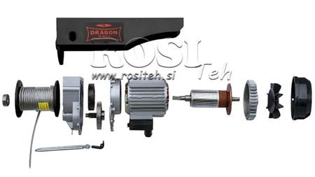230 V ELEKTRICKÝ VYHÝBAČ DWI 300/600 kg
