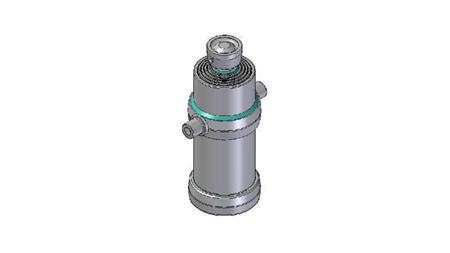5007S -TELESCOPICKÝ CYLINDR STANDARD/KULIČKA 5 STUPŇŮ ZDVIH 1850 PRŮMĚR 190