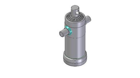 5022F -TELESCOPIC CYLINDER STANDARD/HOLE 5 STAGES TRAVEL 1030 DIAMETER 112