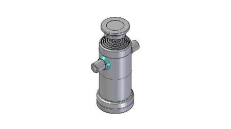 6004S -TELESCOPICKÝ CYLINDR STANDARD/KULIČKA 6 STUPŇŮ ZDVIH 1245 PRŮMĚR 124