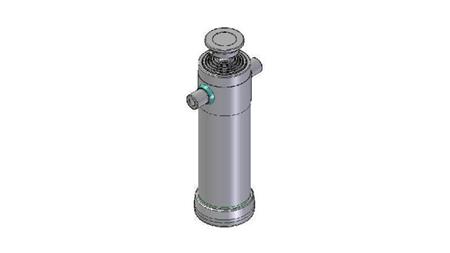 6012S -TELESCOPICKÝ CYLINDR STANDARD/KULIČKA 6 STUPŇŮ ZDVIH 2977 PRŮMĚR 152