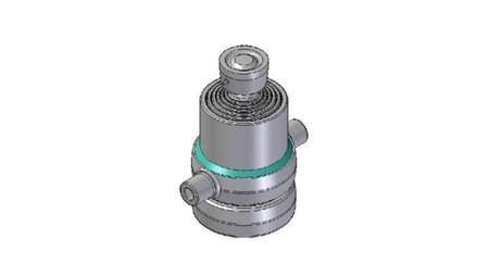 6017S -TELESCOPIC CYLINDER STANDARD/BALL 6 STAGES STROKE 985 DIAMETER 170