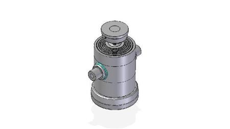 6032S - TELESCOPICKÝ CYLINDR STANDARD/KULIČKA 6 STUPŇŮ CESTA 1605 PRŮMĚR 270