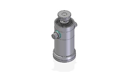 6036S -TELESCOPICKÝ CYLINDR STANDARD/BALL 6 STUPŇŮ ZDVIH 2565 PRŮMĚR 270