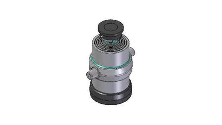 6051S -TELESCOPICKÝ CYLINDR STANDARD/KULIČKA 6 STUPŇŮ ZDVIH 1505 PRŮMĚR 215
