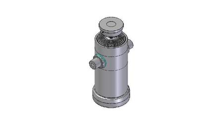 6065S - TELESCOPICKÝ CYLINDR STANDARD/KULIČKA 6 STUPŇŮ CESTA 2400 PRŮMĚR 240