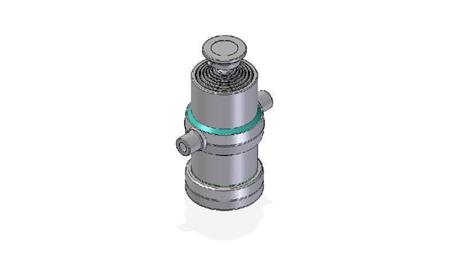 7009S -TELESCOPIC CYLINDER STANDARD/BALL 7 STAGES STROKE 2060 DIAMETER 170