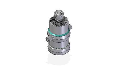 7018S - TELESCOPICKÝ CYLINDR STANDARD/KULIČKA 7 STUPŇŮ ZDVIH 1800 PRŮMĚR 190