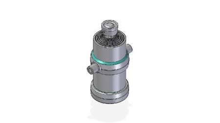 7019S - TELESCOPICKÝ CYLINDR STANDARD/KULIČKA 7 STUPŇŮ ZDVIH 2045 PRŮMĚR 190