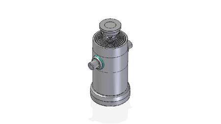 7034S -TELESCOPICKÝ CYLINDR STANDARD/KULIČKA 7 STUPŇŮ ZDVIH 2482 PRŮMĚR 240