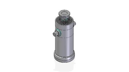 7037S -TELESCOPICKÝ CYLINDR STANDARD/KULIČKA 7 STUPŇŮ CESTA 3322 PRŮMĚR 240