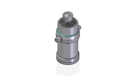 7053S -TELESCOPICKÝ CYLINDR STANDARD/KULIČKA 7 STUPŇŮ ZDVIH 2555 PRŮMĚR 215