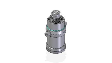 7057S - TELESCOPICKÝ CYLINDR STANDARD/KULIČKA 7 STUPŇŮ CESTA 2340 PRŮMĚR 215