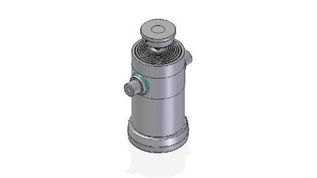 7065S -TELESCOPIC CYLINDER STANDARD/BALL 7 STAGES TRAVEL 2752 DIAMETER 270