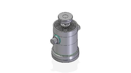 7083S -TELESCOPICKÝ CYLINDR STANDARD/KULIČKA 7 STUPŇŮ CESTA 2117 PRŮMĚR 300