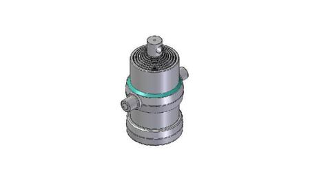 8004F -TELESCOPICKÝ CYLINDR STANDARD/DÍRA 8 STUPŇŮ ZDVIH 1940 FI 190