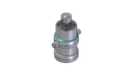 8004S -TELESCOPICKÝ CYLINDR STANDARD/KULIČKA 8 STUPŇŮ CESTA 1940 PRŮMĚR 190