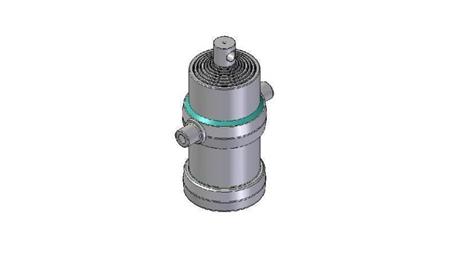 8006F -TELESCOPICKÝ CYLINDR STANDARD/DÍRA 8 STUPŇŮ ZDVIH 2340 FI 190