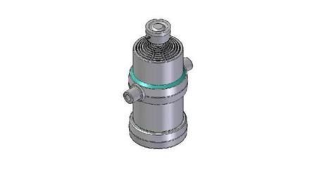8006S -TELESCOPICKÝ CYLINDR STANDARD/KULIČKA 8 STUPŇŮ CESTA 2340 PRŮMĚR 190