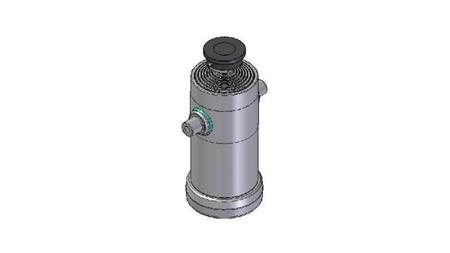 8015S -TELESCOPICKÝ CYLINDR STANDARD/KULIČKA 8 STUPŇŮ CESTA 3255 PRŮMĚR 240