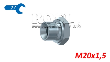HYDRAULICKÝ ZÁSTRČKA M20X1,5