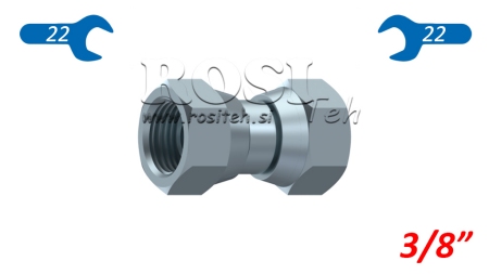 HYDRAULICKÁ DVOJITÁ OTOČNÁ MATICE 3/8