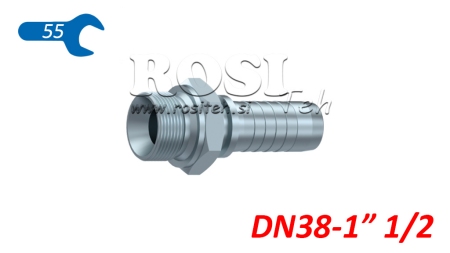 HYDRAULICKÉ PŘIPOJENÍ BSP MUŽ DN38-1 1/2