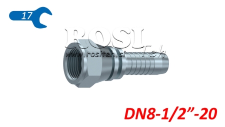 HYDRAULICKÉ PŘIPOJENÍ DKJ JIC74° ŽENSKÉ DN8-1/2”-20