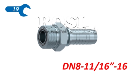 HYDRAULICKÉ SPOJENÍ AGORFS MUŽ DN8-11/16-16