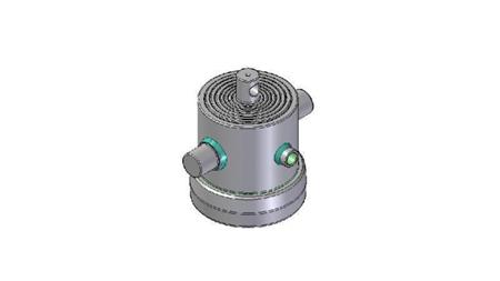 8300F - TELESCOPICKÝ CYLINDR STANDARD/DÍRA 8 STUPŇŮ ZDVIH 1000 PRŮMĚR 190