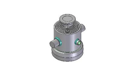 8300S - TELESCOPICKÝ CYLINDR STANDARD/KULIČKA 8 STUPŇŮ CESTA 1000 PRŮMĚR 190
