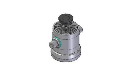 9031S - TELESCOPICKÝ CYLINDR STANDARD/KULIČKA 9 STUPŇŮ CESTA 2212 PRŮMĚR 270