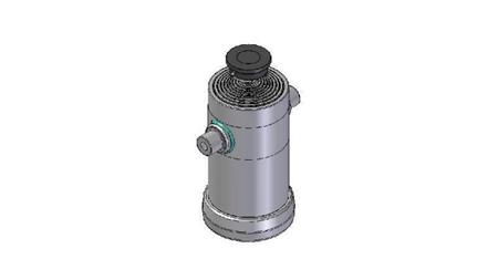9035S - TELESCOPICKÝ CYLINDR STANDARD/KULIČKA 9 STUPŇŮ ZDVIH 3607 PRŮMĚR 270