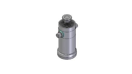 9037S -TELESCOPIC CYLINDER STANDARD/BALL 9 STAGES TRAVEL 4237 DIAMETER 270
