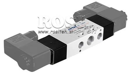 PNEUMATICKÝ ELEKTROVENTIL 5/2 BISTABILNÍ 1/4 PRT-0852-BCC