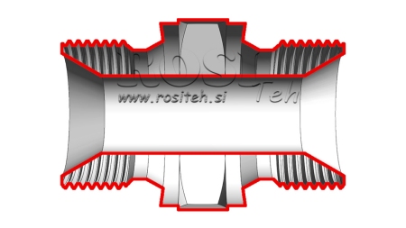 HYDRAULICKÝ DVOJITÝ VENTIL BSP 1/2