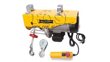 230 V ELEKTRICKÝ VYHÝBAČ DWI 400/800 kg