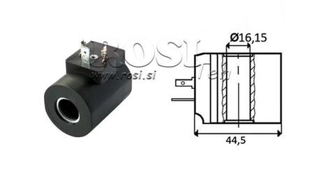 ELEKTROMAGNETICKÁ CÍVKA 230 VAC - CB10 - fi 16.15mm-50.2mm 22W