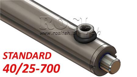 HYDRAULICKÝ CYLINDR STANDARD 40/25-700