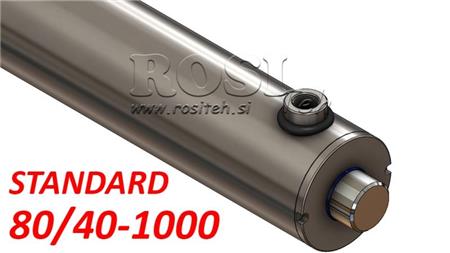 HYDRAULICKÝ CYLINDR STANDARD 80/40-1000