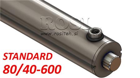 HYDRAULICKÝ CYLINDR STANDARD 80/40-600