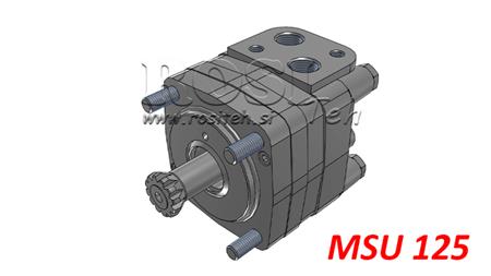 HYDRAULICKÝ MOTOR MSU 125