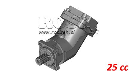 PÍSTOVÝ HYDRAULICKÝ MOTOR 25CC - 140NM