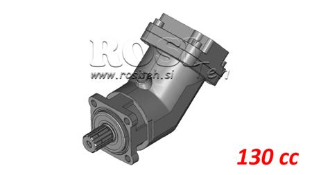 PÍSTOVÝ HYDRAULICKÝ MOTOR 130CC - 710NM