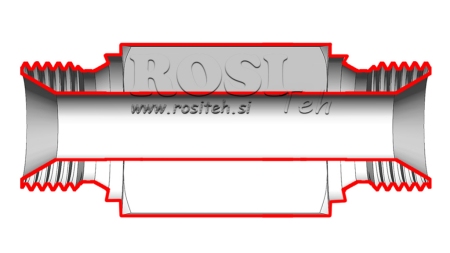 HYDRAULICKÝ ADAPTÉR MUŽ-MUŽ 1/4