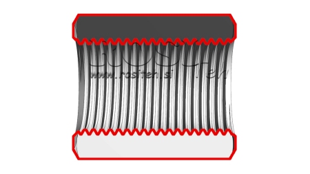 HYDRAULICKÝ ADAPTÉR ŽENSKÝ-ŽENSKÝ 1/2